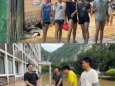 白衣战士，抗洪送餐暖人心