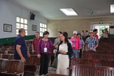 越南红色旅游代表团到自治区南溪山医院参观交流共叙中越红色友谊
